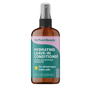 Leave-In Hydrating Conditioner will leave your hair weightless and smooth. Crafted with vitamins, essential oils, and proteins. Free of silicones, parabens, SLS, phthalates, and formaldehyde. Clean ingredients for healthy hair and scalp. Clean ingredients for healthy hair and scalp! Foundational hair care, Women and Minority Owned and Certified. 